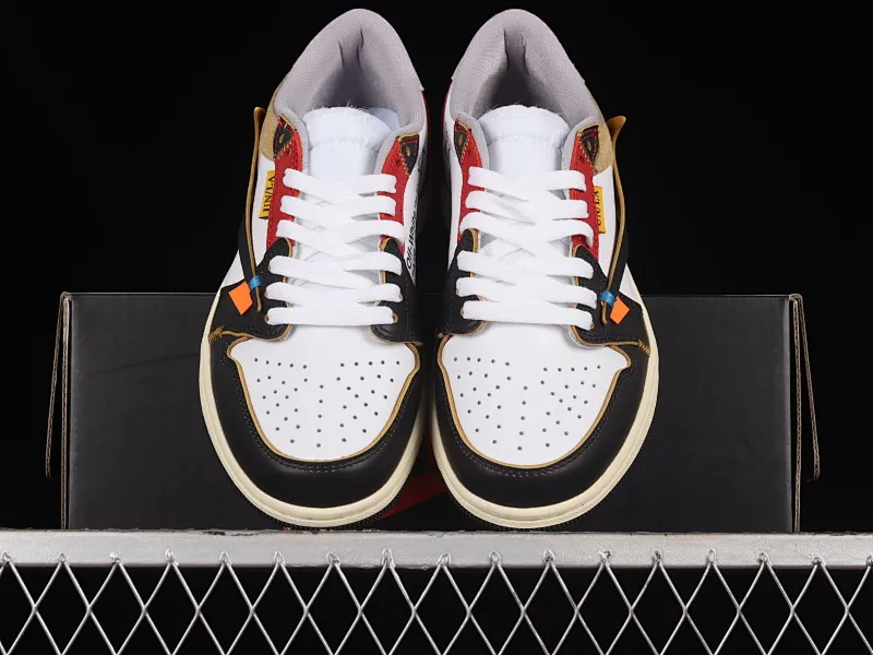 All categories Air Jordan Jordan series basketball shoes Air Jordan 1 Low Air Jordan 1 Low AJ1 Joe 1 custom color low-top classic retro cultural leisure sports basketball shoes CZ0790-107